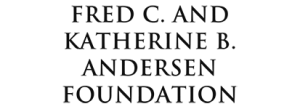 Fred C & Katherine B Andersen Foundation Logo