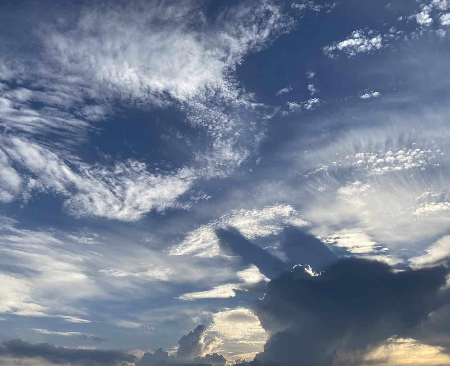 Summer skyscape. (Photo Credit: Sophia Patane, Wild Rivers Conservancy)