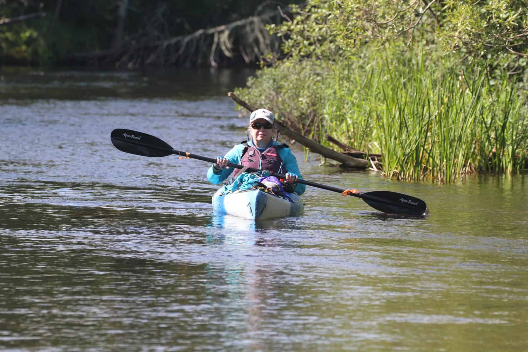 Wild Rivers Conservancy Paddle Participant Carol Dahl (Photo: Mark Sampson)