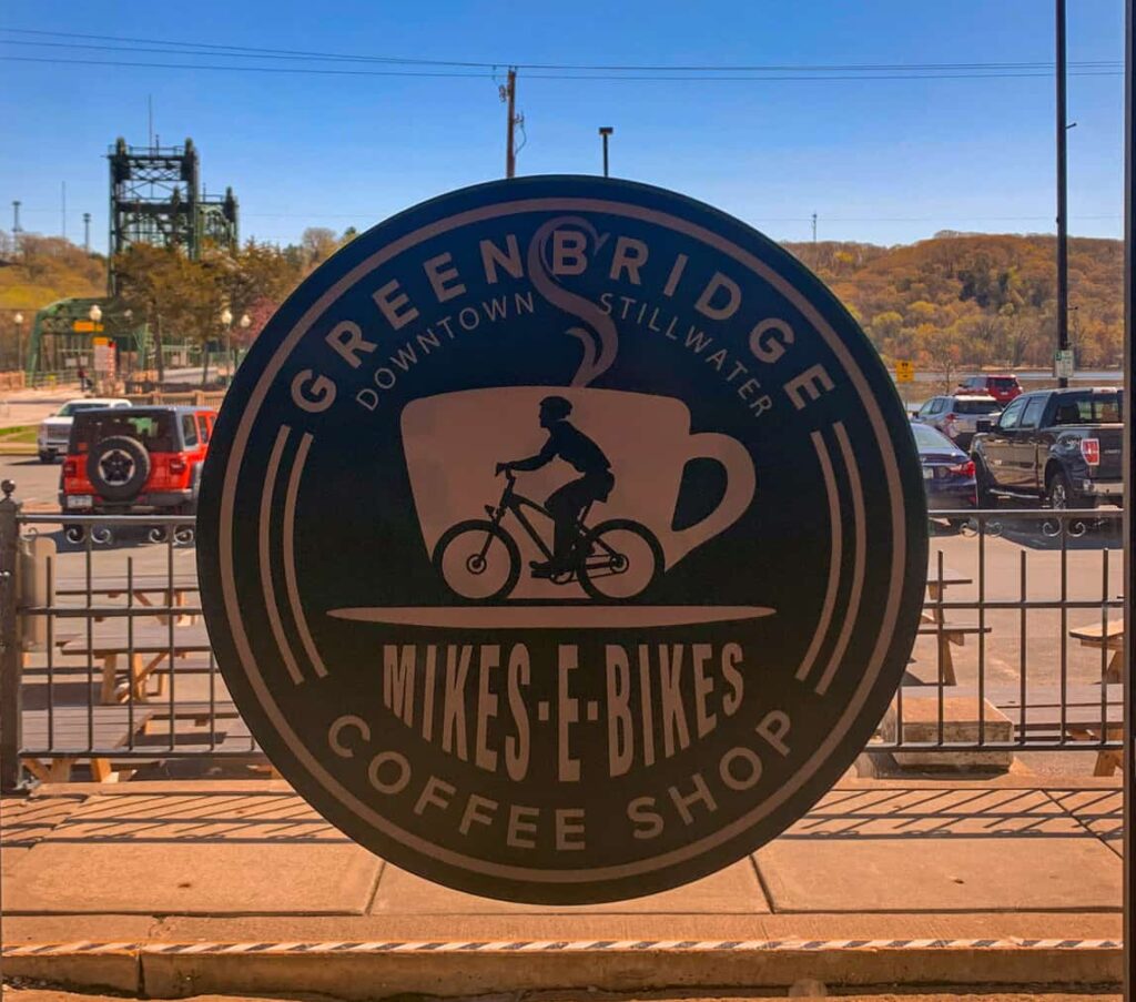 Green Bridge Coffee in Stillwater, Minnesota. (Photo: Kate Wright, Wild Rivers Conservancy)