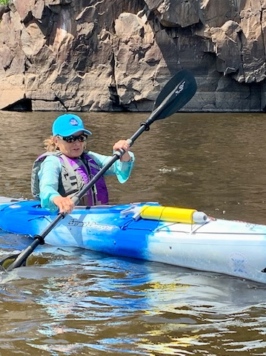 Julie, Riverway Volunteer
