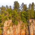 Cliffs by the river