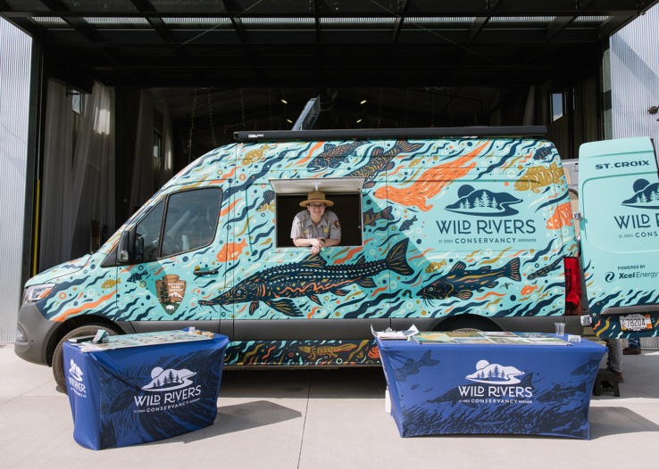 EDDY parked at Wild Rivers Fest